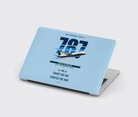 Thumbnail for Boeing 787-9 Dreamliner design on light blue MacBook case