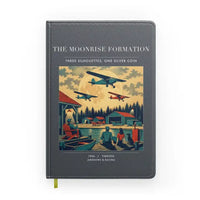 Thumbnail for VINTAGE G4431 - The Moonrise Formation - Designed Notebooks design on gray