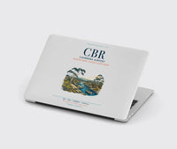Thumbnail for Canberra Airport (CBR) design on light gray MacBook case