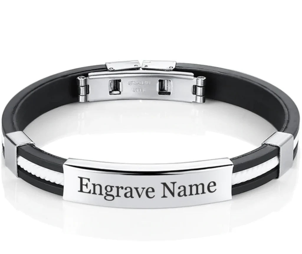 Customisable 5 Colours Stainless Steel Bracelet - view 5