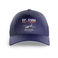 Thumbnail for EC-130H Compass Call design on dark blue printed hat