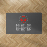 Thumbnail for Aviation Alphabet Floor Mat - view 5