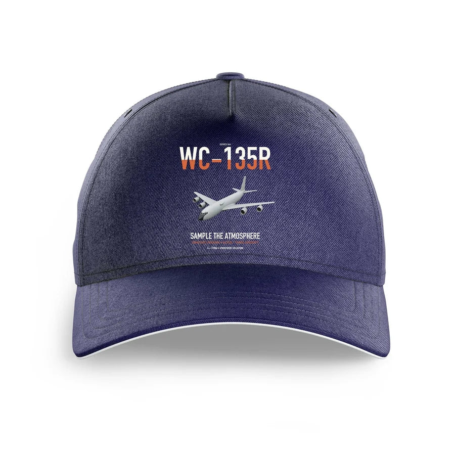 WC-135R Constant Phoenix design on dark blue printed hat