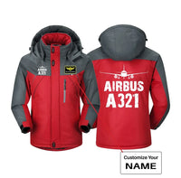 Thumbnail for Customisable Airbus A321 Winter Jacket - view 5