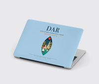 Thumbnail for Julius Nyerere International Airport (DAR) design on light blue MacBook case