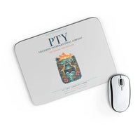 Thumbnail for Panama City Tocumen International Airport (PTY) design on light gray rectangle mouse pad