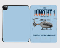 Thumbnail for Airbus H135 Juno HT1 design on light blue ipad tablet case