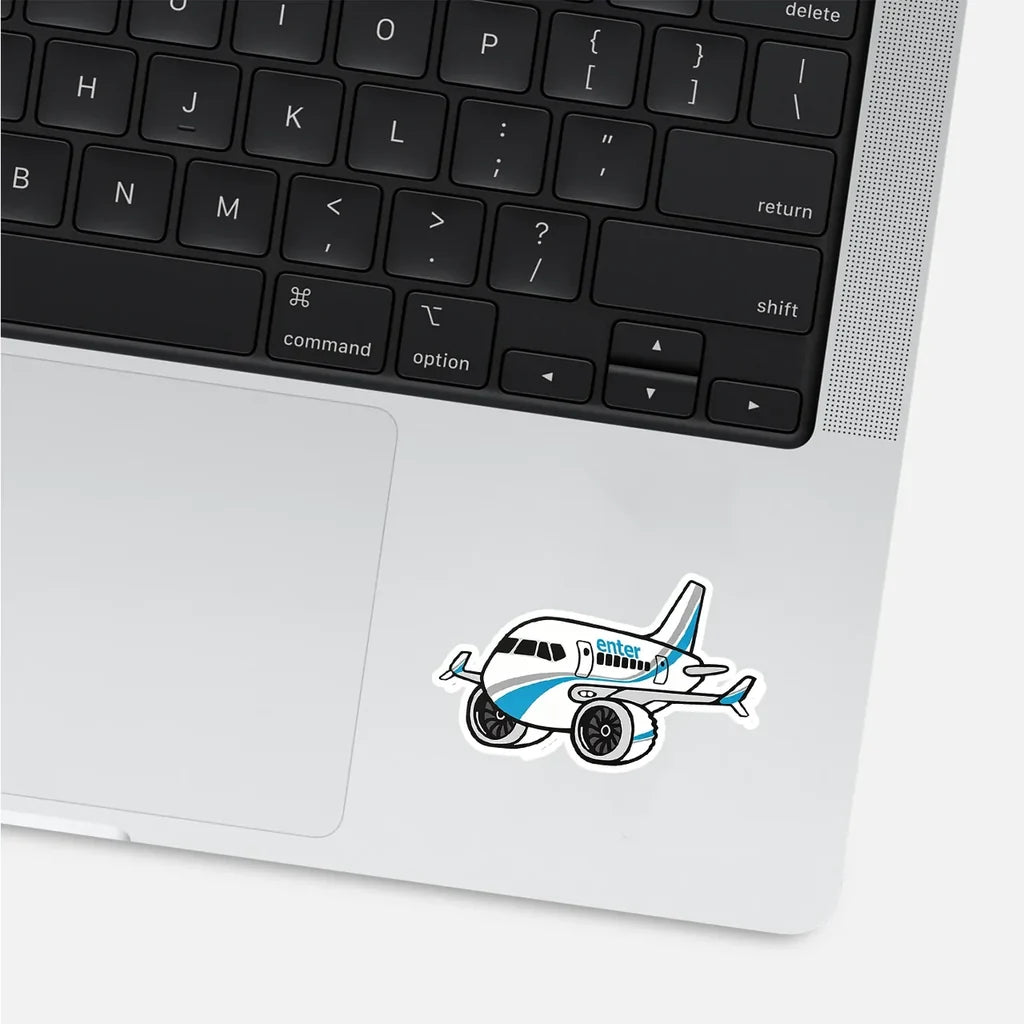 Enter Air Boeing 737 MAX Airplanes sticker