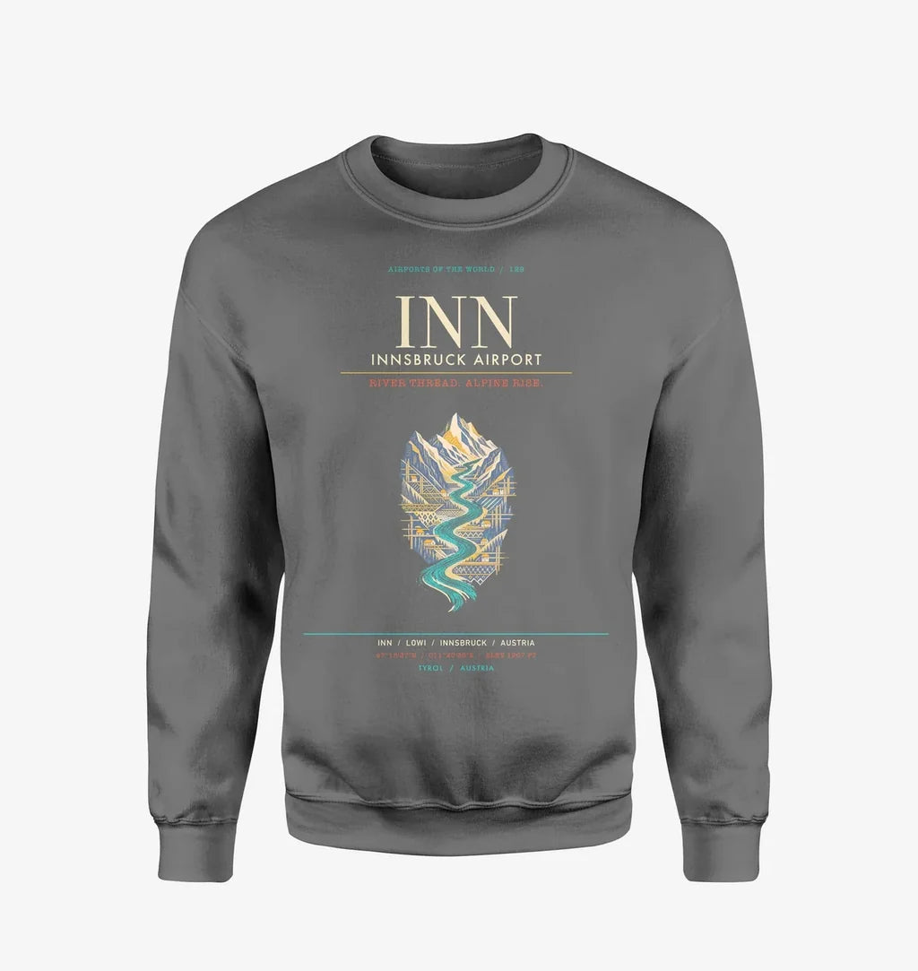 Innsbruck Airport INN Sweatshirt - Gray