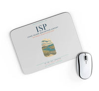 Thumbnail for Long Island MacArthur Airport (ISP) design on light gray rectangle mouse pad
