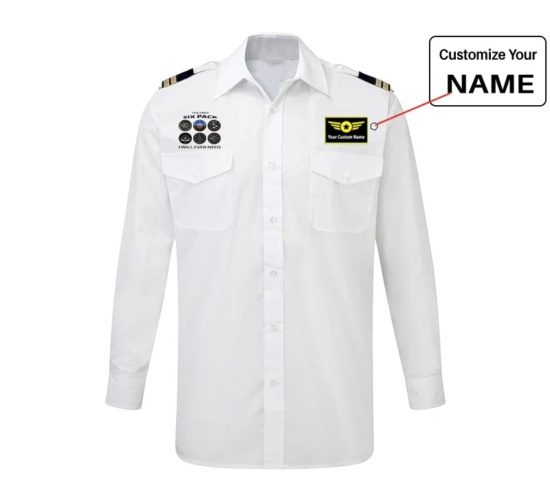 Customisable Only Six Pack I Will Shirt - view 5