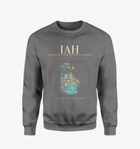Thumbnail for Houston George Bush Intercontinental Airport IAH Sweatshirt - Gray
