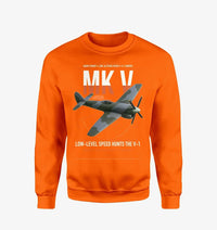 Thumbnail for Hawker Tempest Mk V design on orange sweatshirt