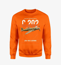 Thumbnail for Macchi C.202 Folgore design on orange sweatshirt