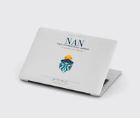 Thumbnail for Nadi International Airport (NAN) design on light gray MacBook case