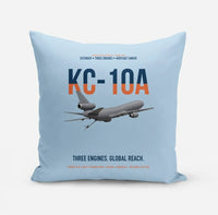 Thumbnail for KC-10A EXTENDER design on light blue pillow
