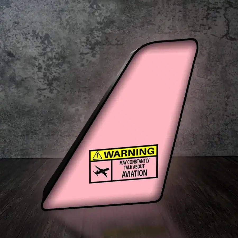 Warning May Constantly Talk About 3D Lamp - view 5