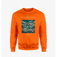Thumbnail for VINTAGE G4150 - The Fog Field Landing - Designed Sweatshirts design on orange