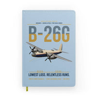 Thumbnail for B-26G Marauder design on light blue notebook