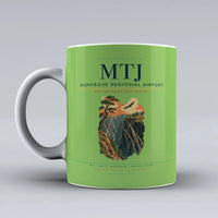 Thumbnail for Montrose Regional Airport (MTJ) airport code design on light green ceramic mug