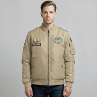 Thumbnail for Tactical & Military PILOT Bomber Bomber Jacket - view 7