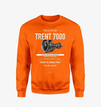 Thumbnail for TRENT 7000 design on orange sweatshirt