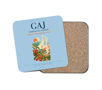 Thumbnail for Yamagata Airport (GAJ) design on light blue 1 piece coaster