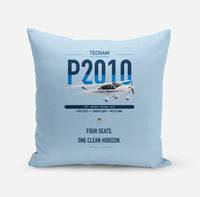 Thumbnail for Tecnam P2010 design on light blue pillow