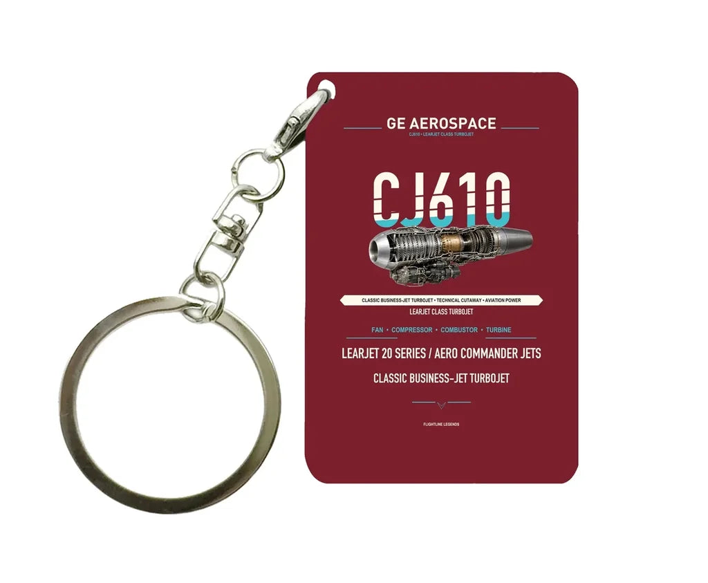 CJ610 Key Chain design on dark red key chain