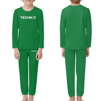 Thumbnail for Technic children pajamas - Green