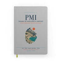 Thumbnail for Palma de Mallorca Airport (PMI) design on light gray notebook