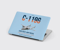 Thumbnail for C-119G Flying Boxcar design on light blue MacBook case