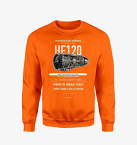 Thumbnail for HF120 design on orange sweatshirt