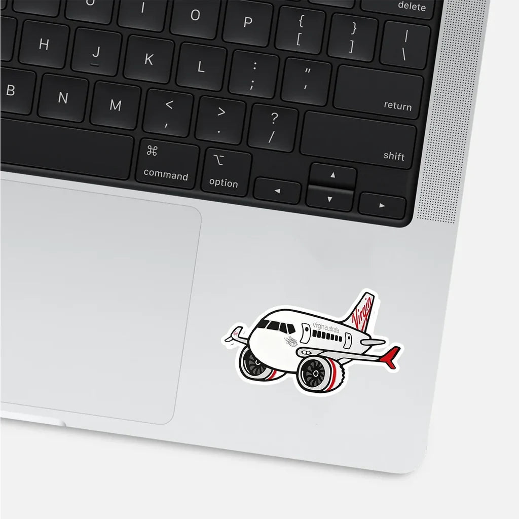 Virgin Australia B737 MAX Airplanes sticker