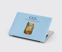 Thumbnail for East Texas Regional Airport (GGG) design on light blue MacBook case