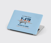 Thumbnail for X-47B UCAS-D Carrier Wing Without a Cockpit design on light blue MacBook case