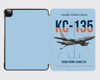 Thumbnail for KC-135 STRATOTANKER design on light blue ipad tablet case