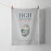 Thumbnail for Hangzhou Xiaoshan International Airport (HGH) design on light gray towel
