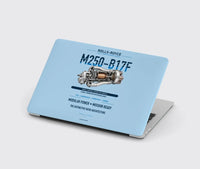 Thumbnail for M250-B17F design on light blue MacBook case