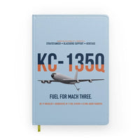 Thumbnail for KC-135Q Blackbird Tanker design on light blue notebook