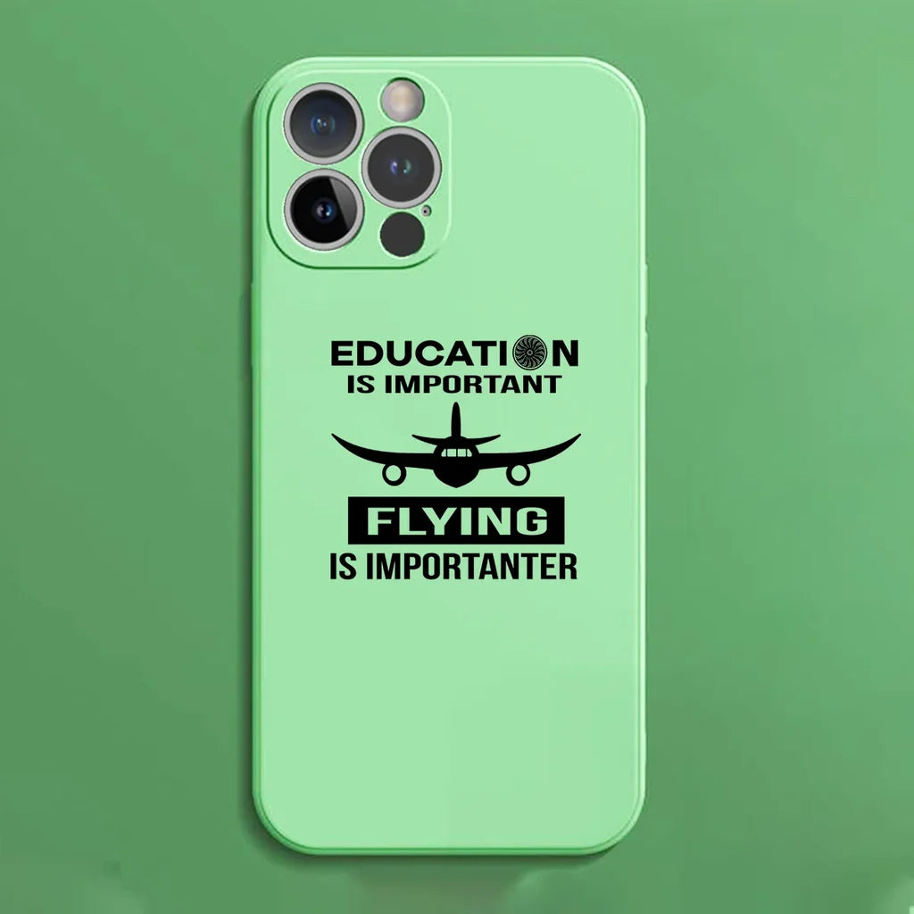 Flying is Importanter iPhone Case - view 5