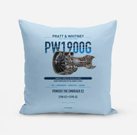 Thumbnail for PW1900G design on light blue pillow