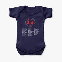 Thumbnail for Aviation Alphabet Baby Bodysuit - view 5