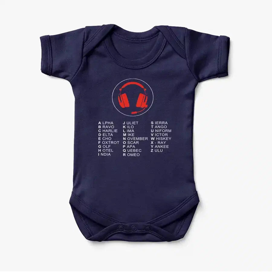 Aviation Alphabet Baby Bodysuit - view 5