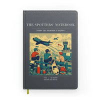 Thumbnail for VINTAGE G4384 - The Spotters' Notebook - Designed Notebooks design on gray