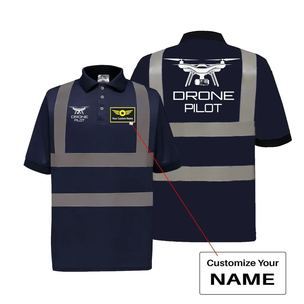 Customisable Drone Polo Shirt - view 5