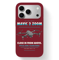 Thumbnail for DJI Mavic 2 Zoom Case design on dark red iphone case