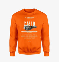 Thumbnail for CJ610 design on orange sweatshirt
