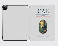 Thumbnail for Columbia Metropolitan Airport (CAE) design on light gray ipad tablet case