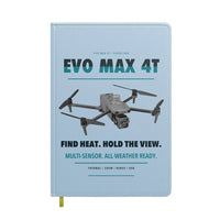 Thumbnail for Autel EVO Max 4T design on light blue notebook